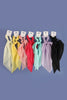 SOLID COLOR SCRUNCHIE SCARF HAIR ACCESSORIES