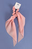 SOLID COLOR SCRUNCHIE SCARF HAIR ACCESSORIES