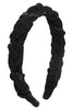 BRAIDED KNOT LEATHER HEADBAND HAIR ACCESORIES