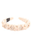 BRAIDED KNOT LEATHER HEADBAND HAIR ACCESORIES