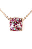 16355 - CUSHION GLITTER NECKLACE