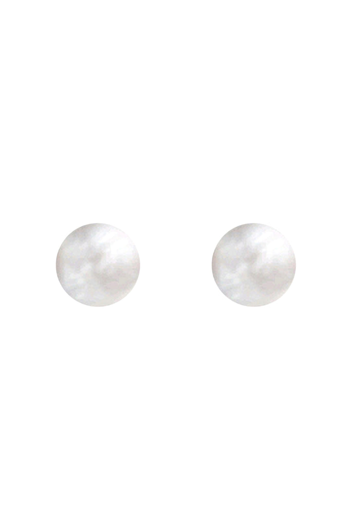 27552 - 7MM PEARL STUD POST EARRINGS