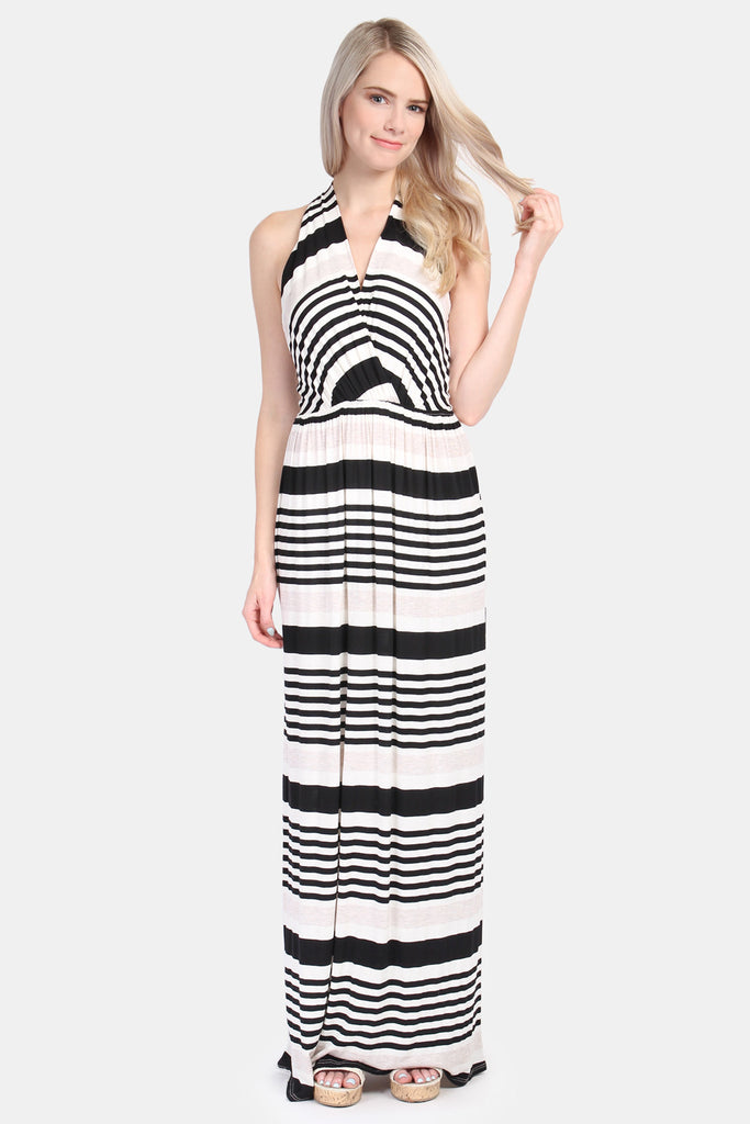 T-strap Back Sleeveless Maxi Dress – Riah Fashion