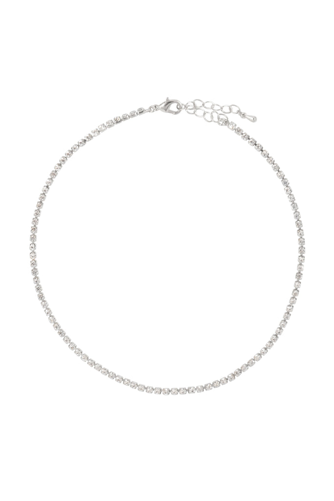 DNA020 - STONE CHAIN CHOKER NECKLACE