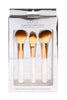 LA LA Flawless Complexion 3 PC Face Brush Collection