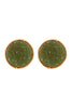 FE1921 - DRUZY ROUND POST EARRINGS