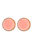 FE1921 - DRUZY ROUND POST EARRINGS