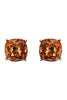 HDE2565 - FACETED GLITTER CUSHION ACRYLIC POST EARRINGS