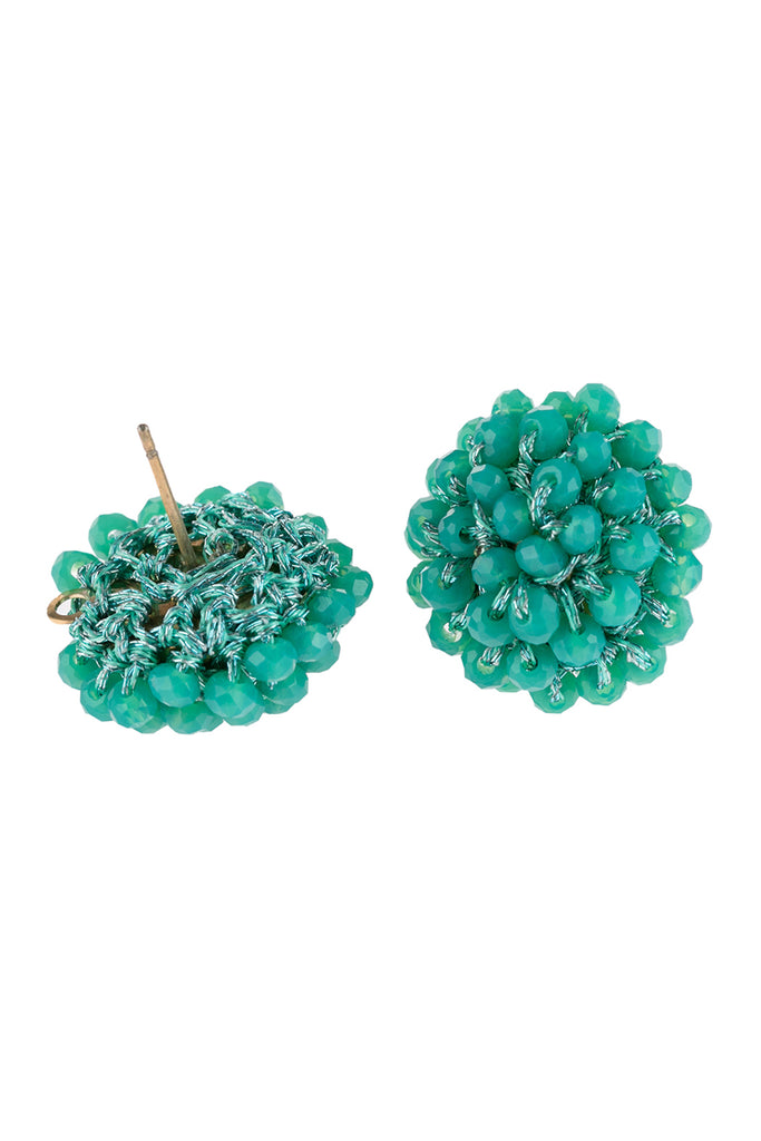 HDE2597  - RONDELLE POST EARRINGS