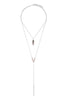 LAYERED LARIAT NECKLACE