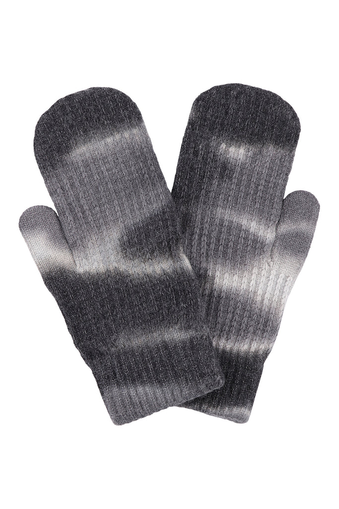 TIE DYE KNIT GLOVES