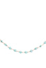 JNB456 - EVIL EYE CHAIN COLOR CHOKER NECKLACE