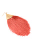 OVERSIZED TASSEL DROP EARRINGS