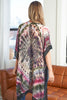 TIE DYE BOHO OPEN FRONT KIMONO