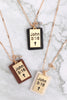 JOHN 3:16 ENGRAVED PLATE POCKET NECKLACE