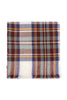 FRINGED BLANKET PLAID SCARF